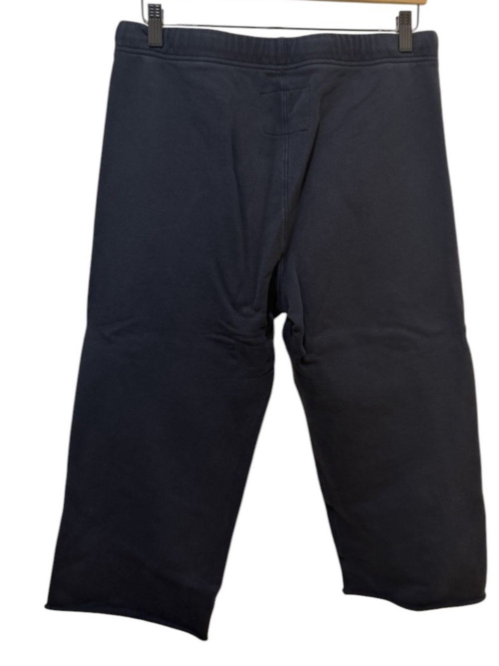 Frank & Eileen Tee Lab LAB634TF Black Cropped Sweatpants in Black XS - Picture 3 of 6